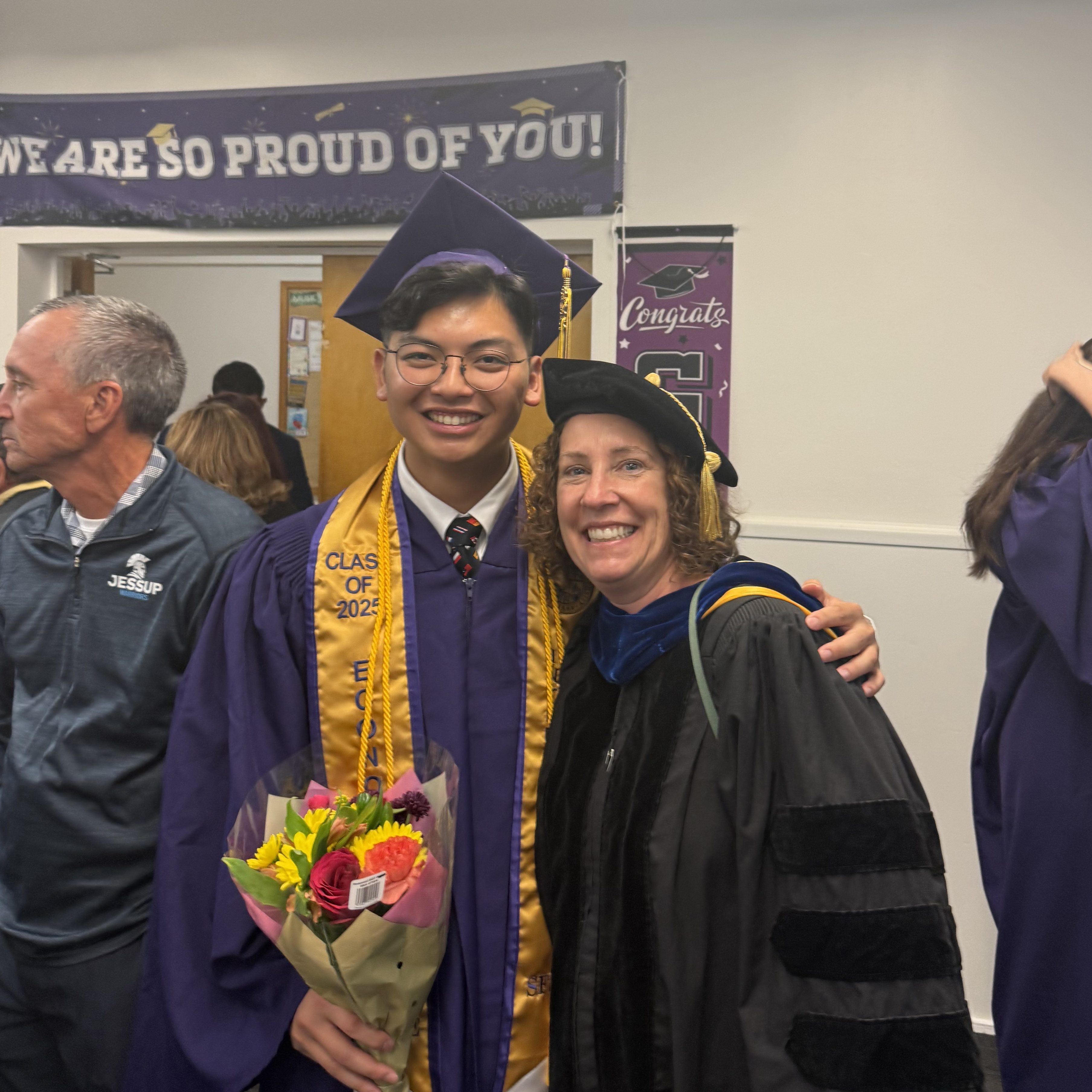 Lam and Dr. Skonieczny 